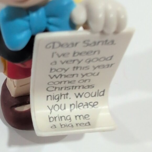 Vintage Grolier Collectable Pinocchio Disney Christmas Magic Ornament 1987 - Picture 5 of 5